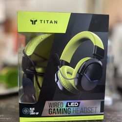 Titan Wired Led Gaming Headset