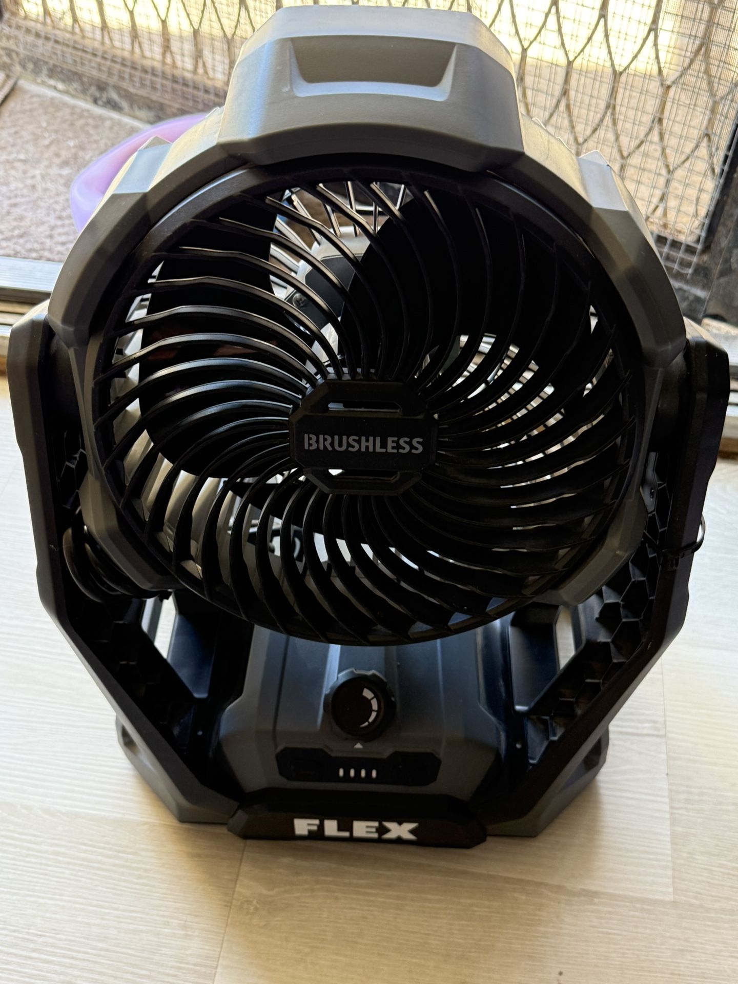 Flex 24v Or 110v Fan