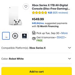 Xbox X Gaming Setup Comes With Everything, Feels Brand New. Works Like Brand New.
