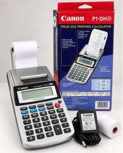 Canon P1-DH 12-Digit Printing Calculator — New in Original Packaging