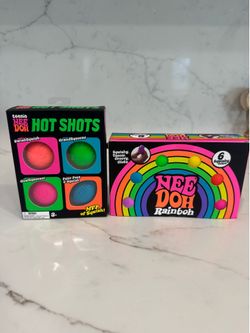 Hot shots and rainbow Needohs