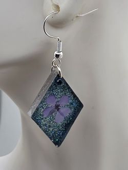 Hydrangea Blossom Earrings