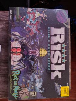 Rick and Morty Risk Board Game - Sealed New