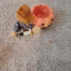Small Pumpkin Scarecrow Decorations 