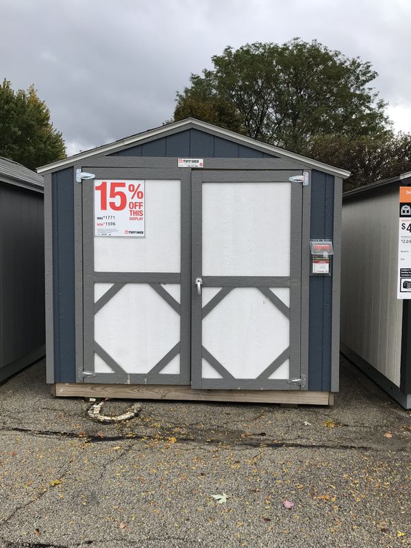 Tuff Shed KR600 8x8 storage shed for only $1506 for Sale