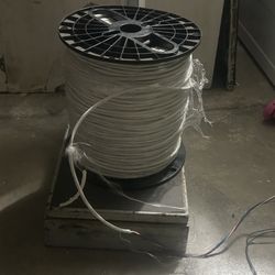 Copper electrical wire spool