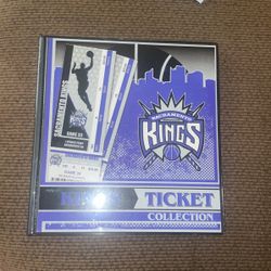 Sacramento Kings Basketball Ticket Album