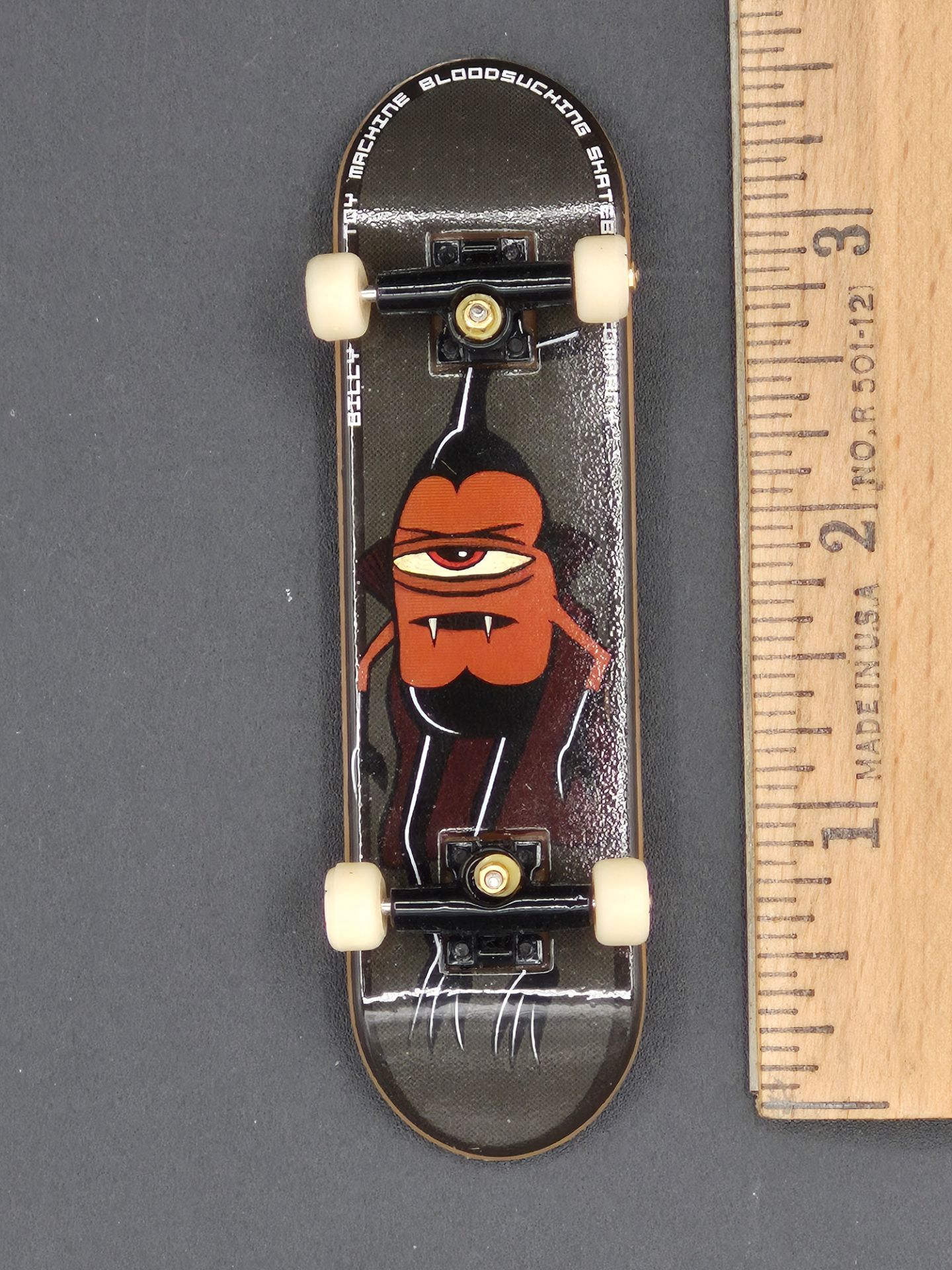 Tech Deck Johnny Layton Toy Machine Bloodsucking SkateBoard Company Vampire