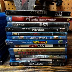 26. Blu-ray is assorted titles.