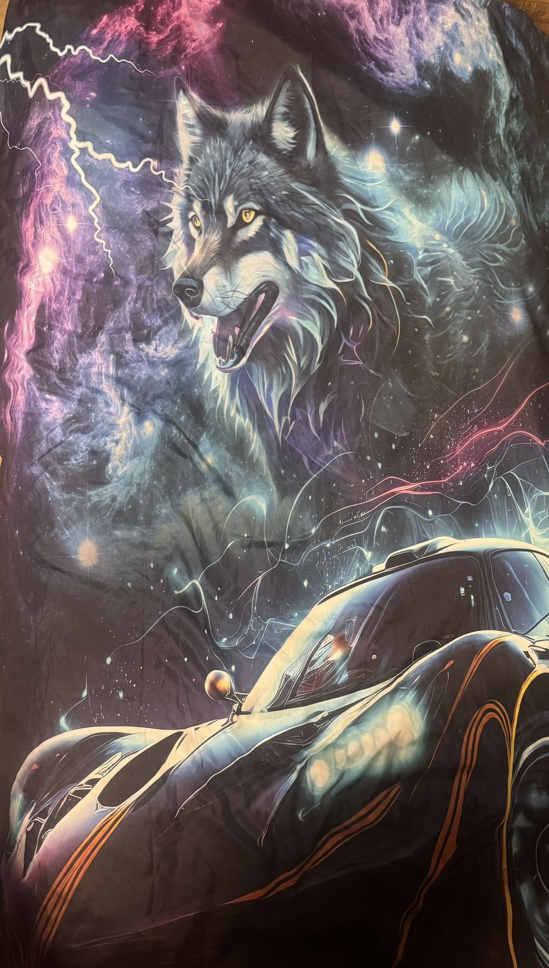 Synth Wave Duvet  Cover Set