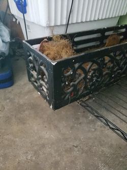 Iron Window Planter Box... Super Good Quality.. 