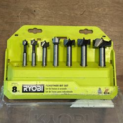 7 pcs forstner bit set Ryobi