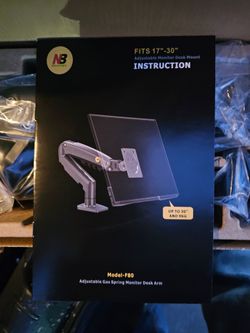 One monitor table mount