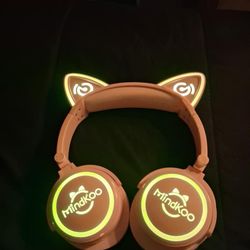 Mindkoo Pink Headphone 