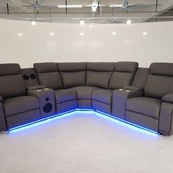 Sectional Recliner Sofa *** Sofa Seccional Reclinable 