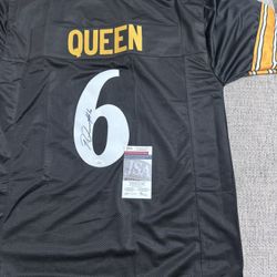 Patrick Queen Signed Autograph Custom Jersey - JSA COA - Pittsburgh Steelers
