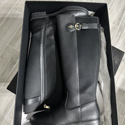 Womens Coach Rider Boots Size 7