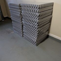 BRAND NEW Gray Gym Mats With Edge Pieces. Only $17 A Pack