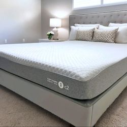 Newer Full Sleep Number C2 Smart Bed Mattress w/ Flexfit 2 Adjustable Bed Base