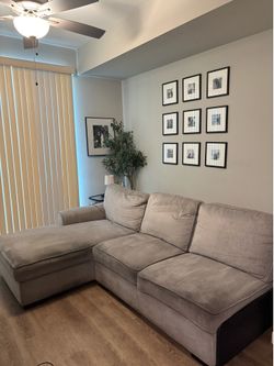 Grey couch - $100 obo