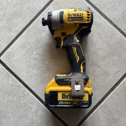 Dewalt Impact Drill + Lithium Ion Battery