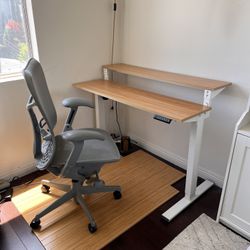 Flexispot Double Tier Adjustable Standing Desk