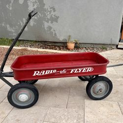 Vintage Radio Flyer Metal Wagon 