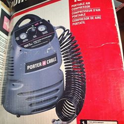 Portable air compressor