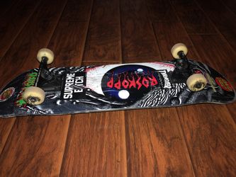 Selling my skate board in good condition everything works nothing wrong with it.