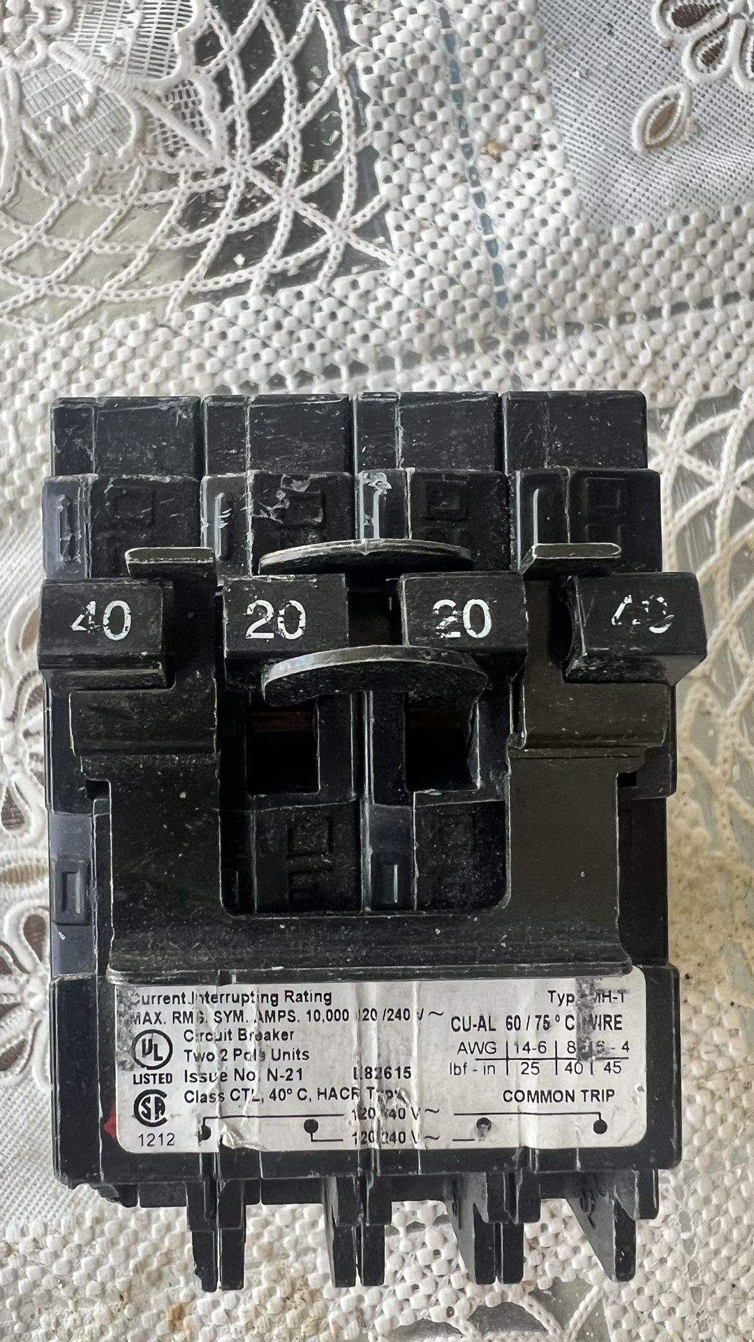 Murray Quad Breaker