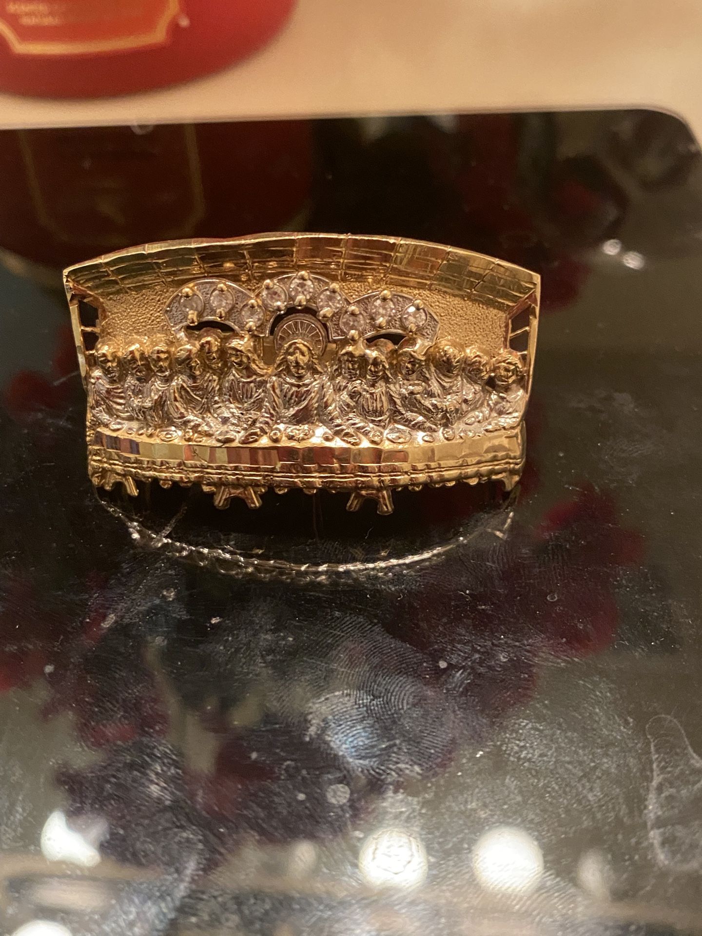 Last Supper Double Ring