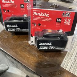 Mikita  Battery LXT  6.0Ah 18v