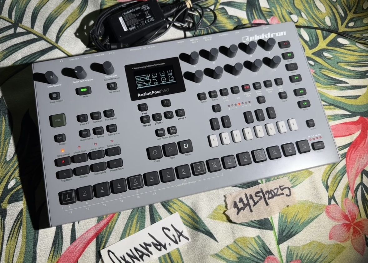 Elektron Four MKII Analog Synthesizer