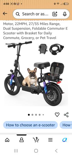 Electric scooter 260