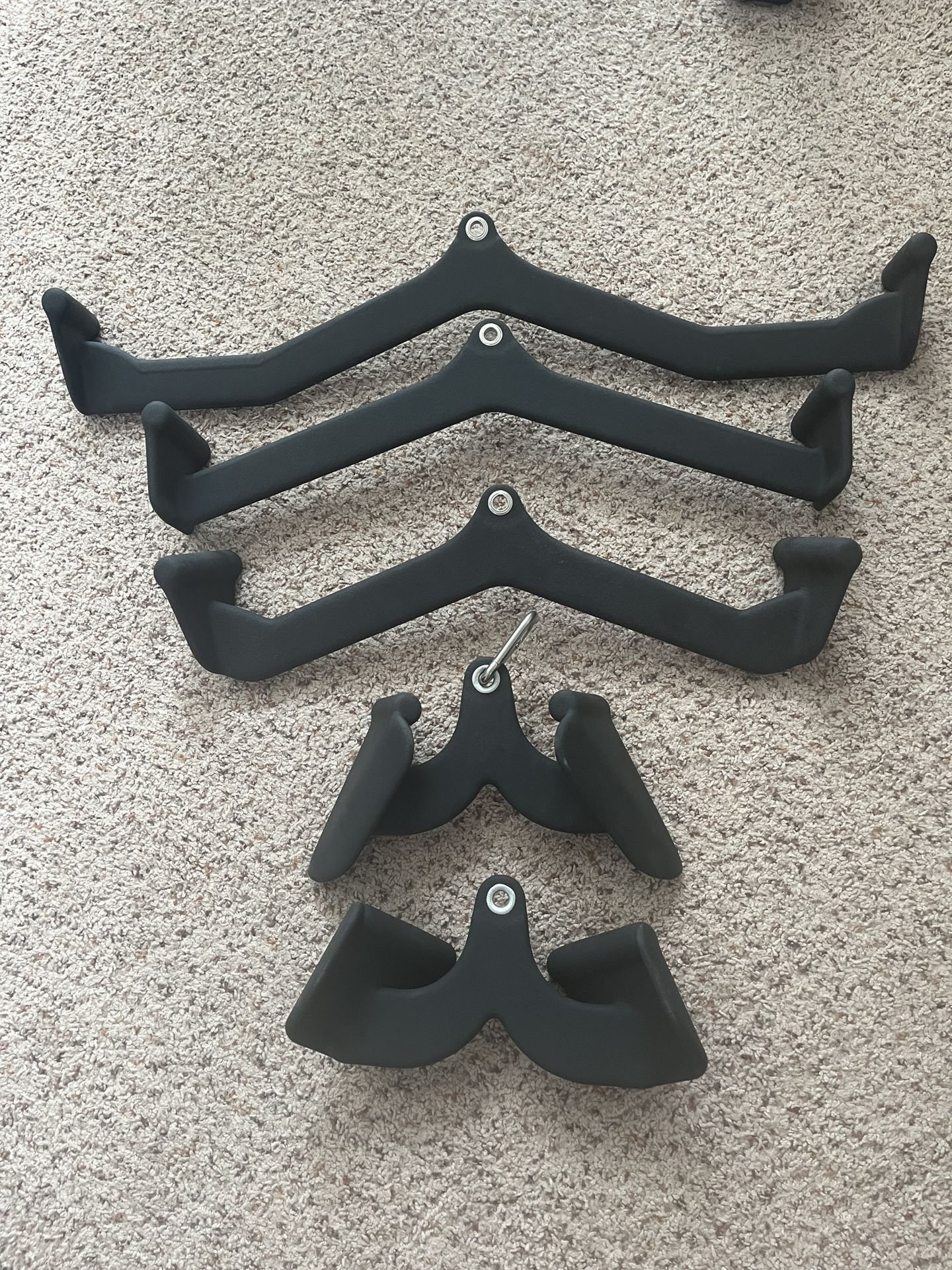 Lat Pull Extensions Grips Bars