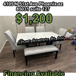 6 PCs Dining Table Set Brand New