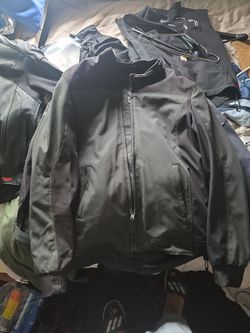 Z1R  Black Textile Motorcycle Jacket