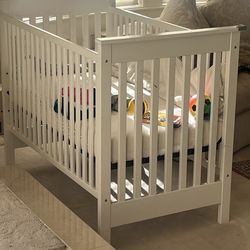 Crib and mattress - from Room & Board - very high quality
