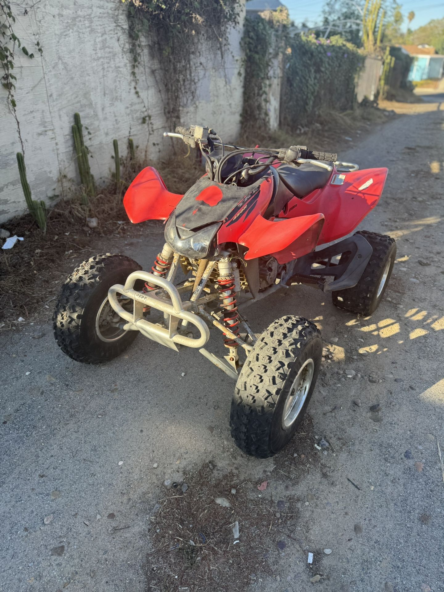 Honda TRX 450R & Suzuki QuadSport 250cc ATVs
