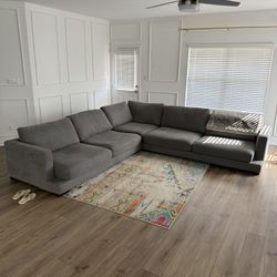 Grey Sectional Couch