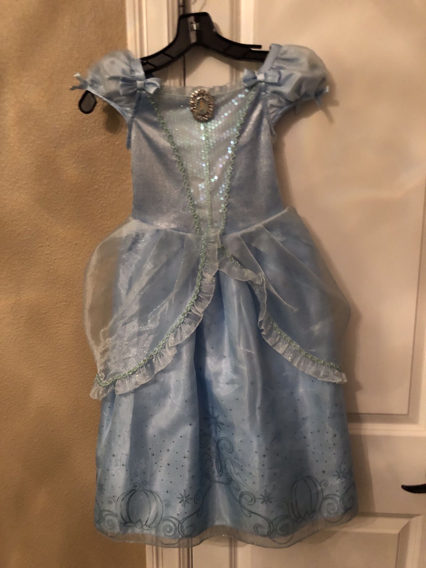 Cinderella Costume Dress size 5/6 Disney