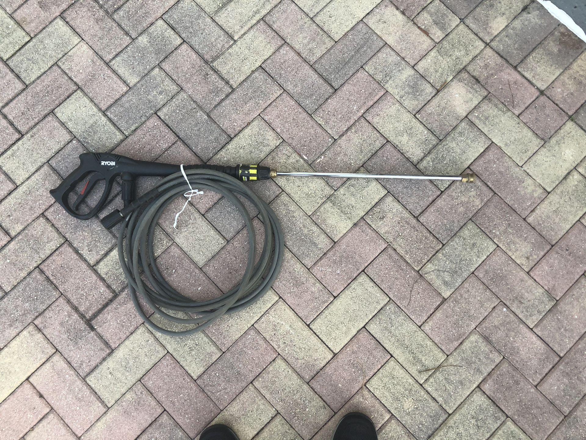 25 ft Ryobi pressure washer hose and wand for Sale in Hollywood, FL