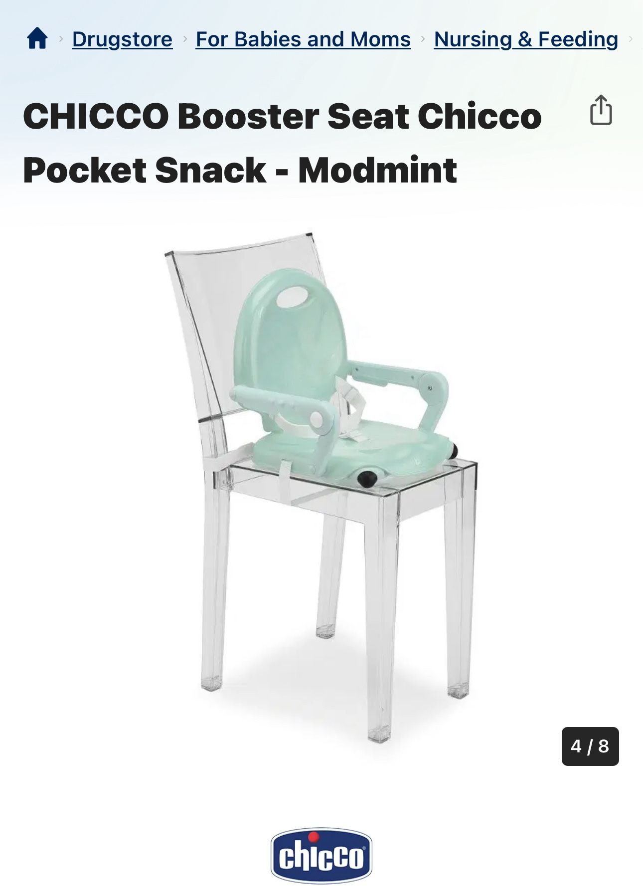 Chicco Pocket Snack Booster Seat