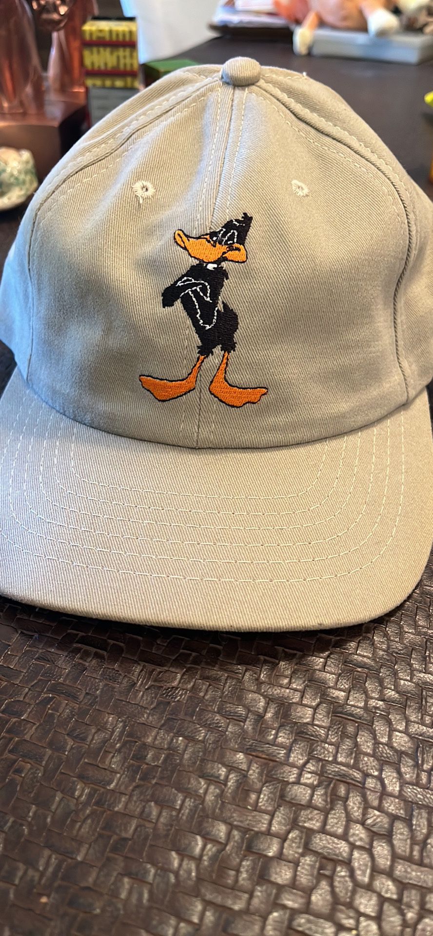 Vintage 1998 Looney Tunes Space Jam Daffy Duck Adjustable Hat 