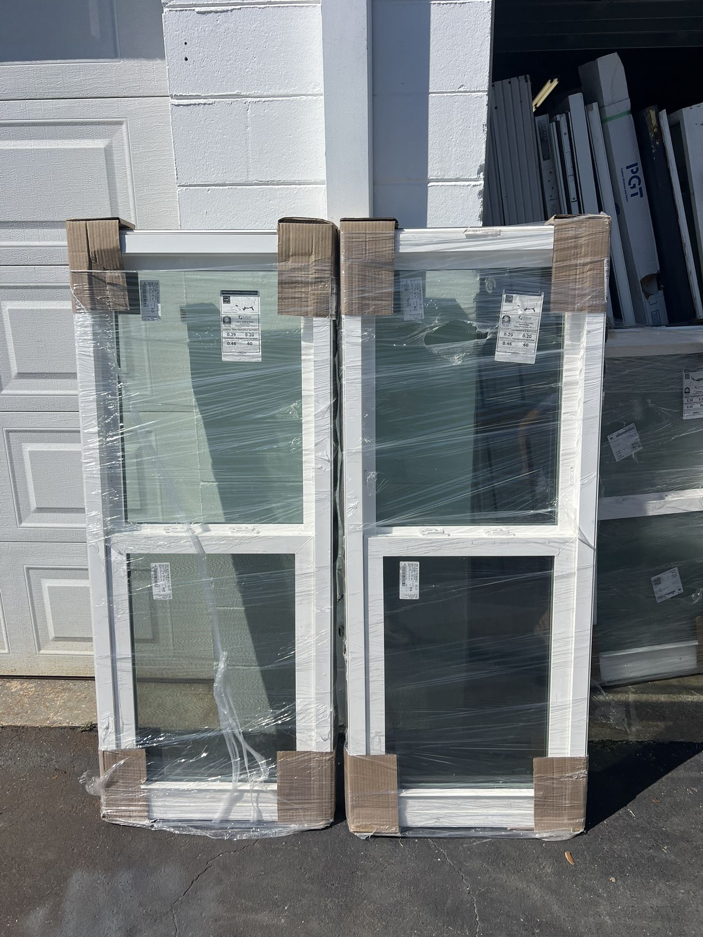 New Windows 25.25x61.75  25x61.5 Each $200