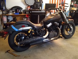 Muffler Exhaust Stock Pipes 2012 Honda Shadow Phantom