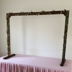 Desert Wood Frame Arch Food Table party decoration wedding Quinceañera birthday $60 obo