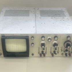 Hewlett-Packard HP 1200B oscilloscope 100 mV dual trace 500 khz. 