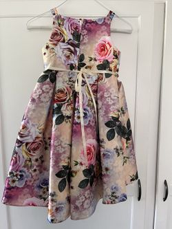Dress For Girl For Party Wedding Baby Shower Size 6