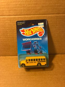 Hot Wheels Vintage School Bus (Milwaukie,OR)